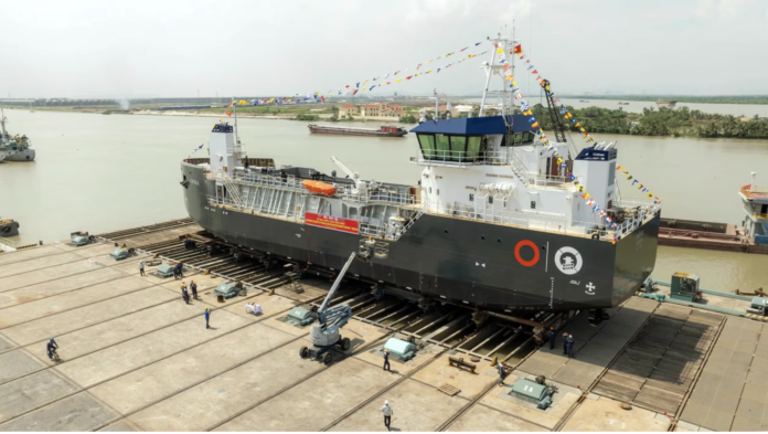 Port Otago and Napier Port launch new dredger for harbour maintenance